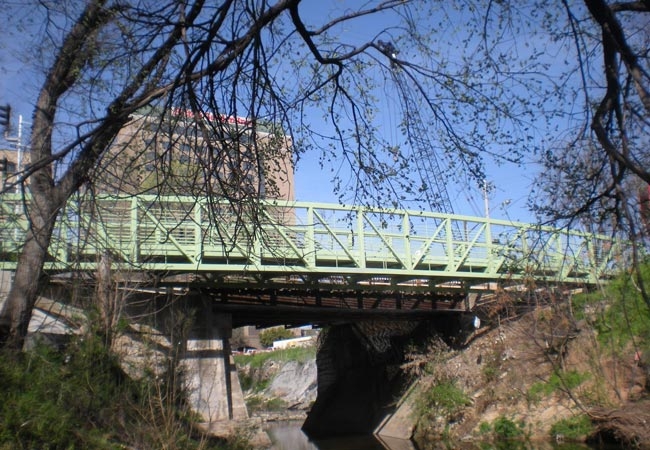 Lance Armstrong Bikeway Pedestrian Bridge